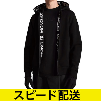 MONCLER x パーカー・フーディ(メンズ)|新作を海外通販【BUYMA】 安い買う 専用モンクレール ビックロゴパーカーワンピースブラック ひざ丈ワンピース