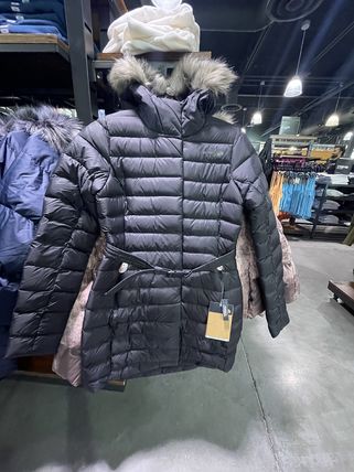 レディース ,,,大きいサイズ THE NORTH FACE(ザノースフェイス) - 海外 【即納!最大半額!】 ノースフェイス ダウンコート レディースLサイズ ダウンジャケット