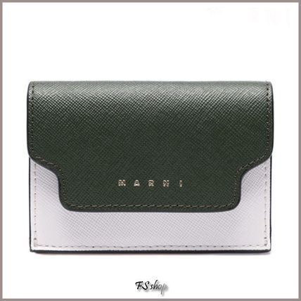 送料関税込★MARNI★SAFFIANO TRUNK レディース 折り財布 MARNI TRUNK(マルニ トランク) 折りたたみ財布(レディース