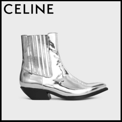 生産完了商品 CELINE シルバー ブーツ - 通販 - www.bonkulovic.com
