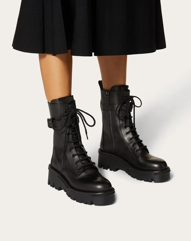 VALENTINO】50MM コンバット ブーツ キャンプサイト - dentalmedica.com.ve