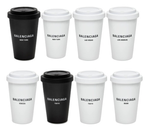 《BALENCIAGA》●日本未入荷●32種♪ CITIES COFFEE CUP