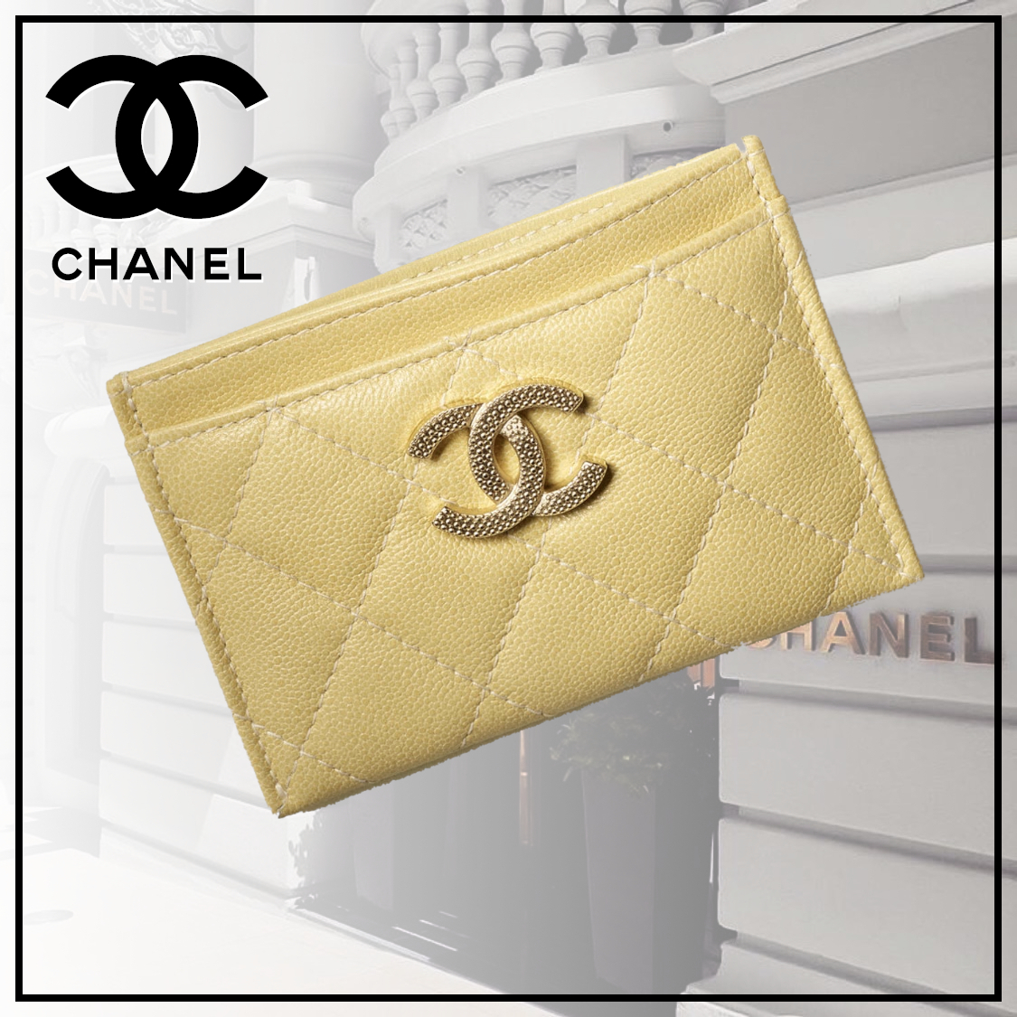 高い品質高い品質✴︎ ︎ CHANEL ✴︎シャネル フラップ カードケース