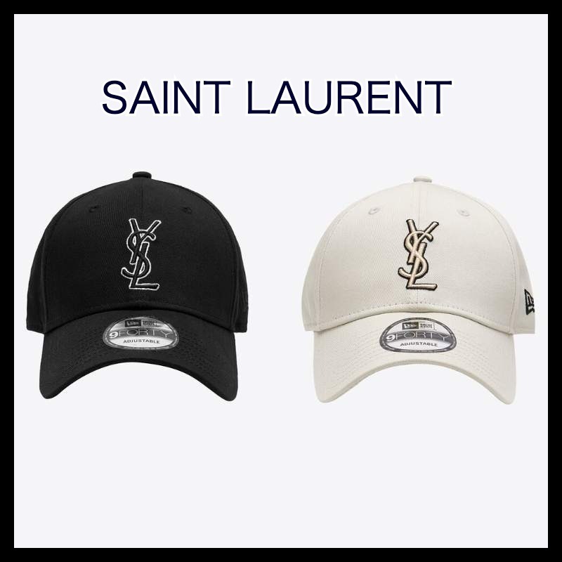 限定コラボ】ニューエラ YSL モノグラム キャップ ブラック fuboru.co.id
