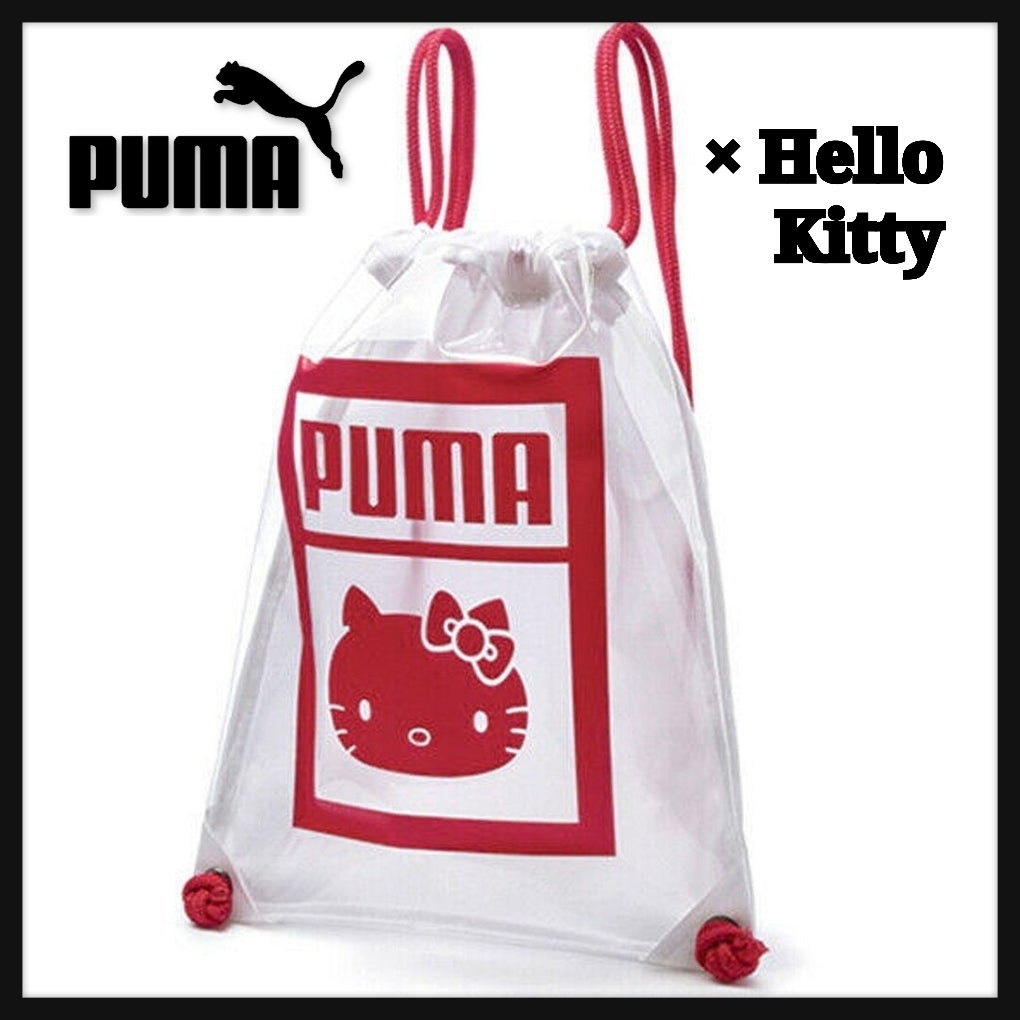 【PUMA × Hello Kitty】人気コラボ♪ キティ ロゴ ナップサック