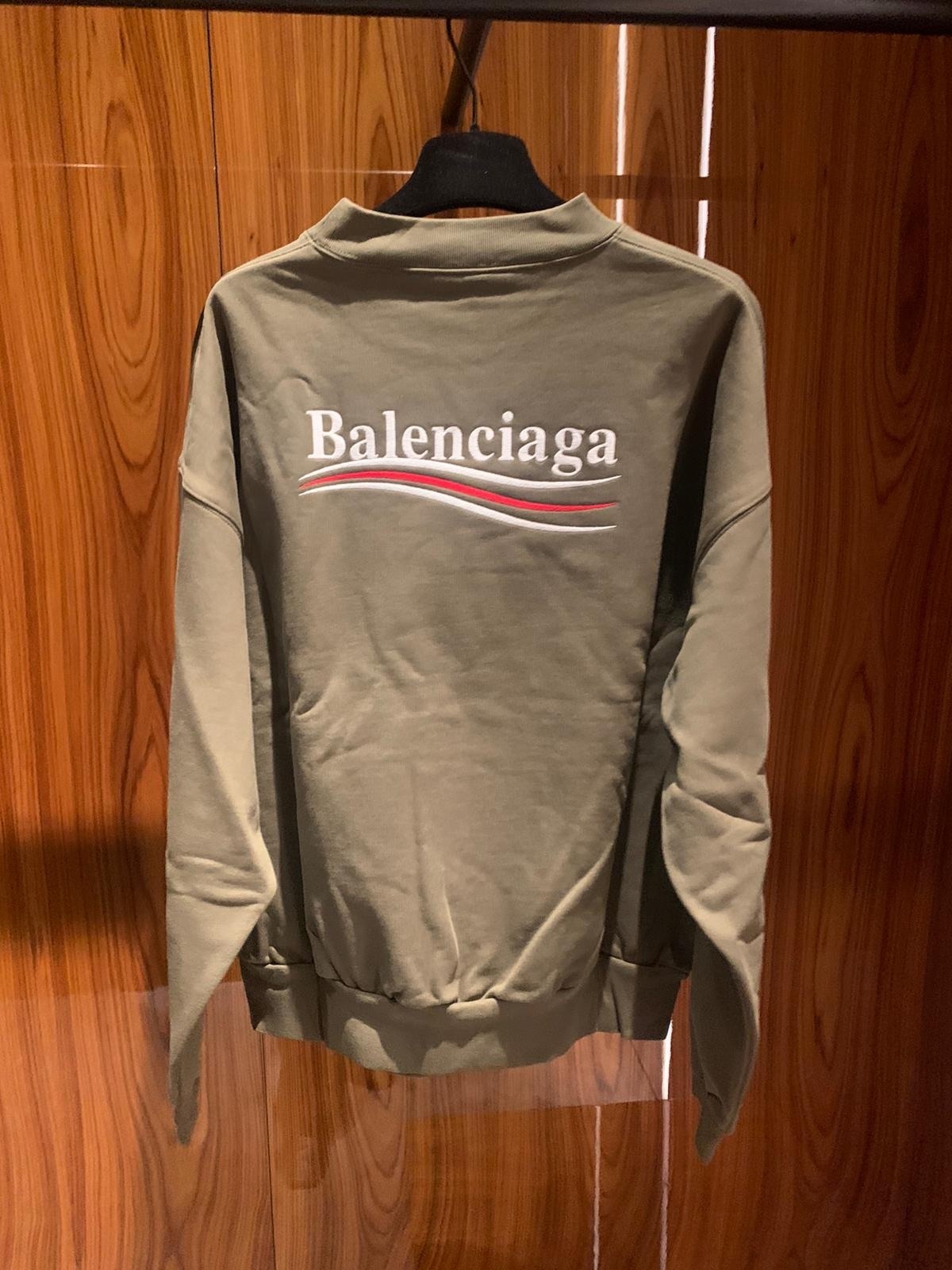 【BALENCIAGA】POLITICAL CAMPAIGN スウェットシャツ