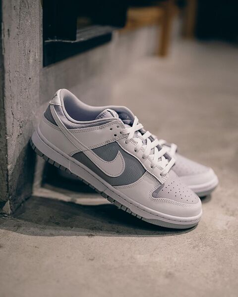 ダンク ロー グレー アンド ホワイト Dunk Low Grey and White