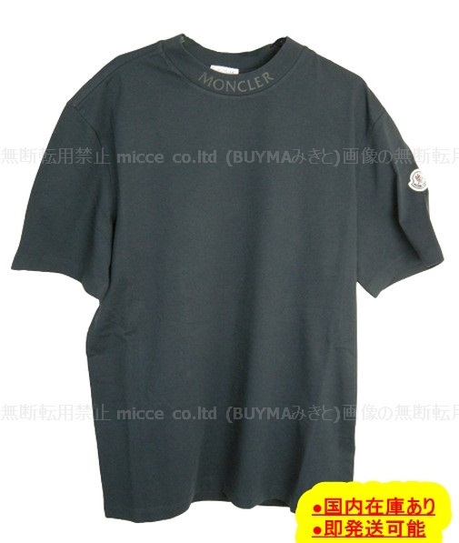 M-XXXL◆確保済 関税無 国内発送◆MONCLER 襟ロゴ Tシャツ TEE
