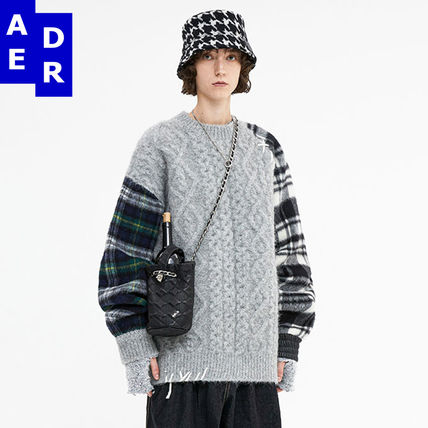 ADERERROR x ニット・セーター(メンズ) - 海外通販のBUYMA 通販卸し売り adererror Ivoryニット、セーター knit Stain ニット/セーター