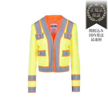 Moschino x ジャケット(レディース)|新作を海外通販【BUYMA】 ウクライナ情勢緊迫化 モスキーノ ジャッケット ナイロンジャケット