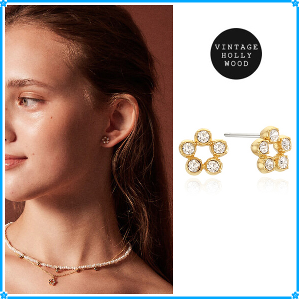 【VINTAGE HOLLYWOOD】Petit Ball Earrings〜ピアス★2022秋