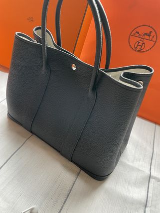 ブラック(黒)系 HERMES Garden Party - 海外通販のBUYMA