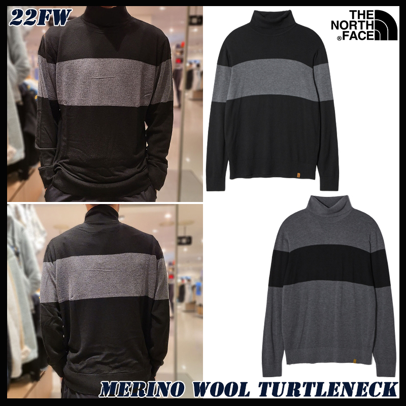 【THE NORTH FACE】22FW★MERINO WOOL TURTLENECK★NT7XN50A