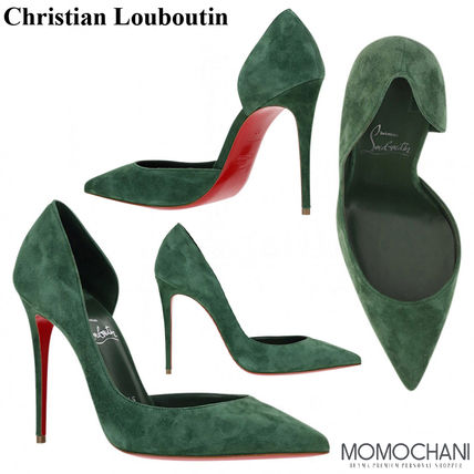 スエード Christian Louboutin x パンプス(レディース) - 海外通販のBUYMA