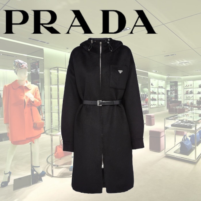 【22AW】新作 カシゴラx Re-Nylon コート ◆プラダ◆