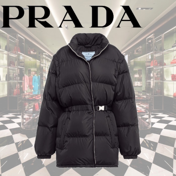 【22AW】新作 軽量 Re-Nylon パファージャケット◆プラダ◆