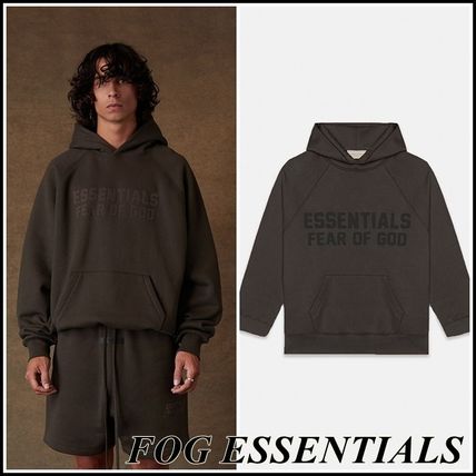 ブラック(黒)系 FEAR OF GOD ESSENTIALS x パーカー・フーディ ...