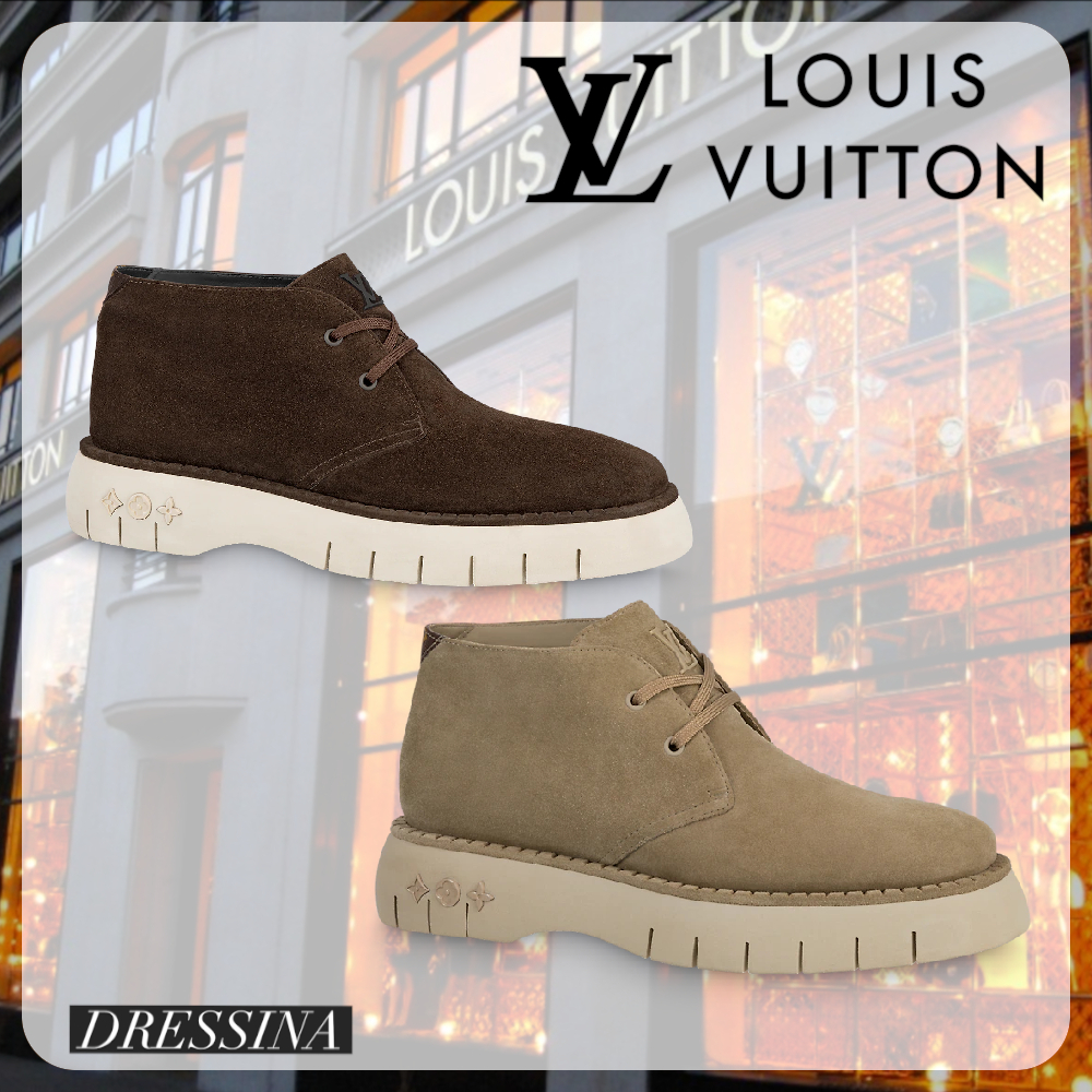 《美しいシルエット♪》Louis Vuitton アンクルブーツ 2色