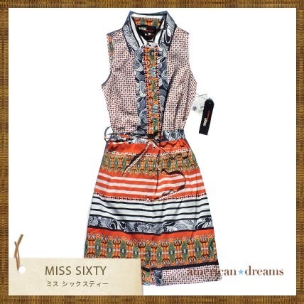 SALE! 即発送! Miss Sixty 素敵なノースリーブワンピース