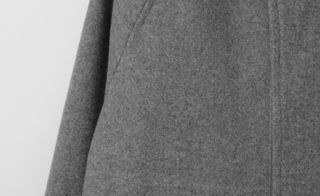 【BAON】[unisex] Marito Wool Quilted Balmacan Coat BAON】[unisex] Marito Wool Quilted Balmacan Coat アウター