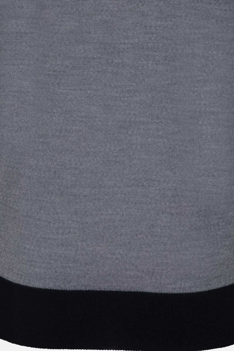 Balmain Paris logo intarsia wool pullover - www.etrapack.com