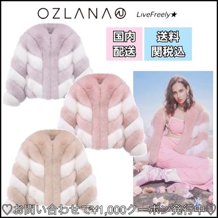 OZLANA x ムートン・ファーコート(レディース) - 海外通販のBUYMA