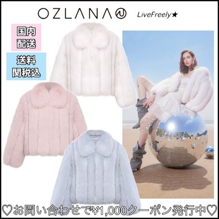 OZLANA x ムートン・ファーコート(レディース) - 海外通販のBUYMA