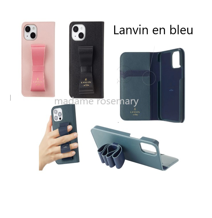 【Lanvin en bleu】ランバンiPhone14/14Pro