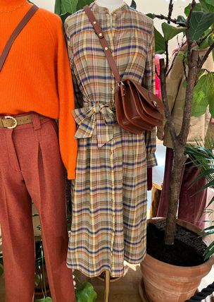 グレンチェック ワンピース(レディース) - 海外通販のBUYMA