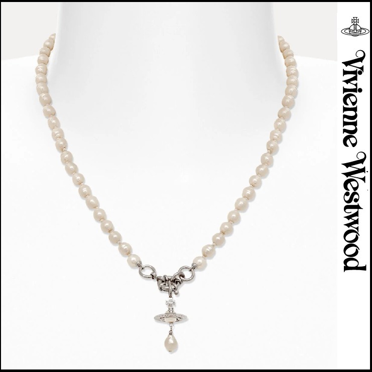 UK発☆Vivienne☆MAN. ALEKSA オーブ パールネックレス