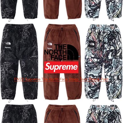 Supreme More Bottoms Unisex Street Style Collaboration Logo Skater Style Bottoms