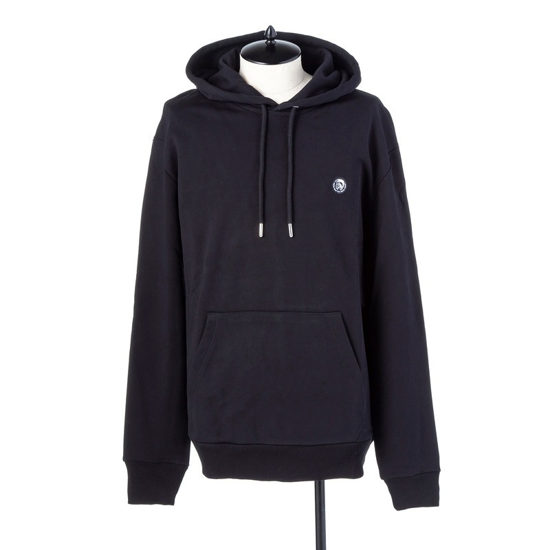 DIESEL パーカー 00SHEF 0NAUW 900 BLACK