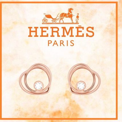 ゴールド ピアス HERMES(エルメス) - 海外通販のBUYMA