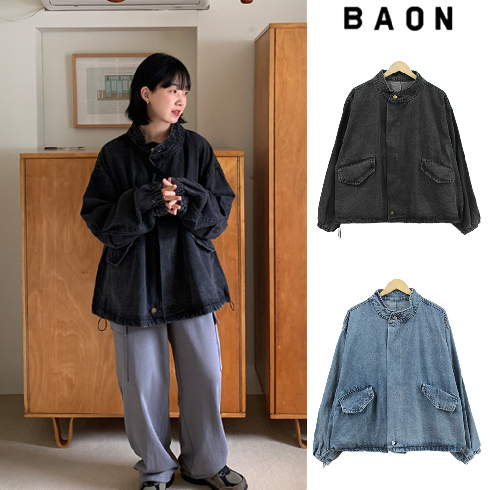 【BAON】[unisex] Repu Over Denim Jacket