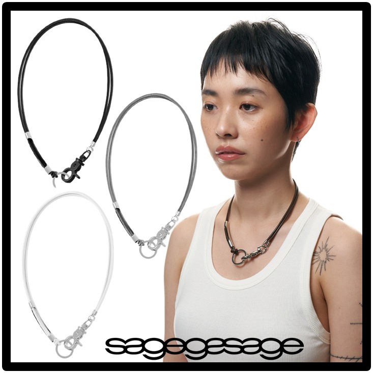 送料込/関税込■Jennifer behr■Gladiolus ペンダントネックレス ☆関税込☆Sagegasage☆3way leather necklace☆ネックレス