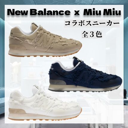 New Balance x Miu Miuスニーカー 39.5未使用品 極上イタリア製