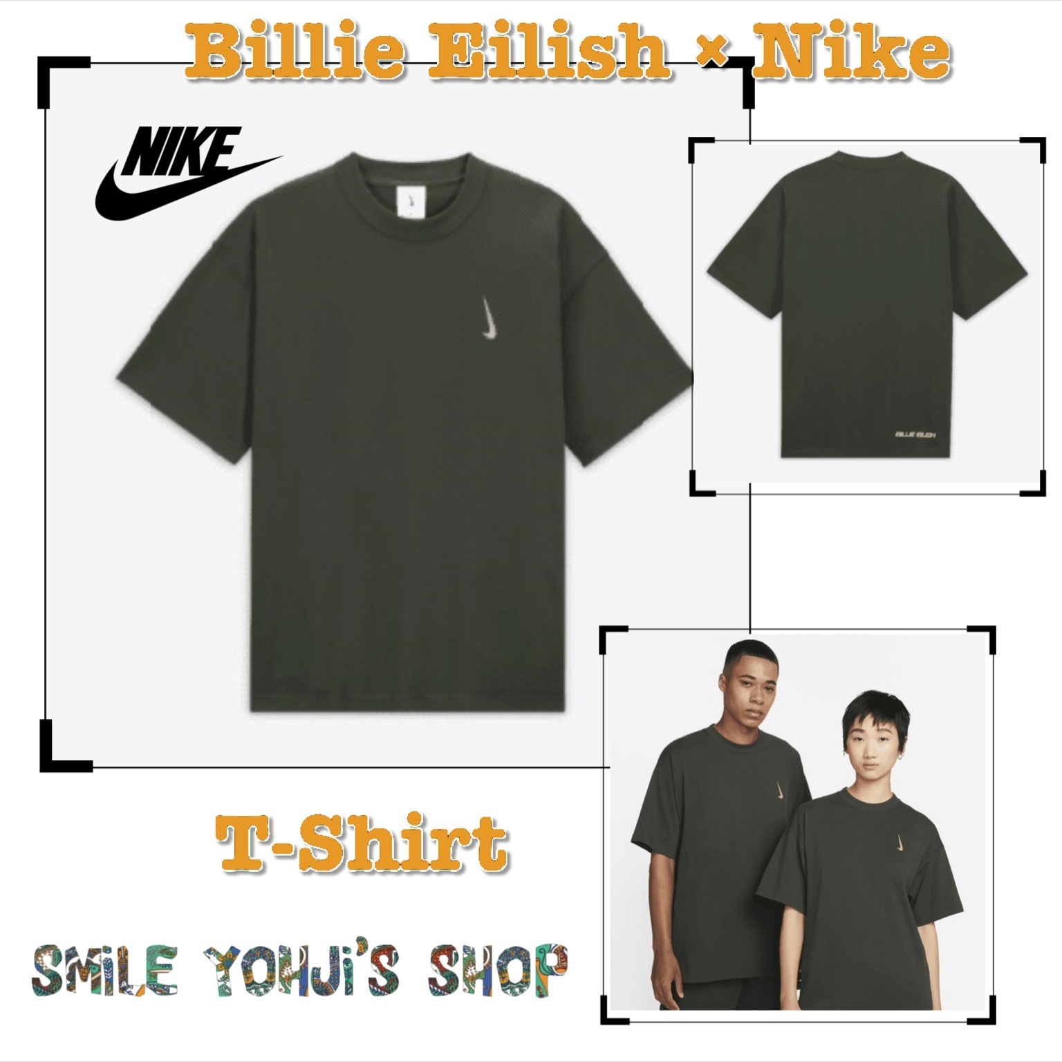 ★大人気★Billie Eilish × Nike T-Shirt