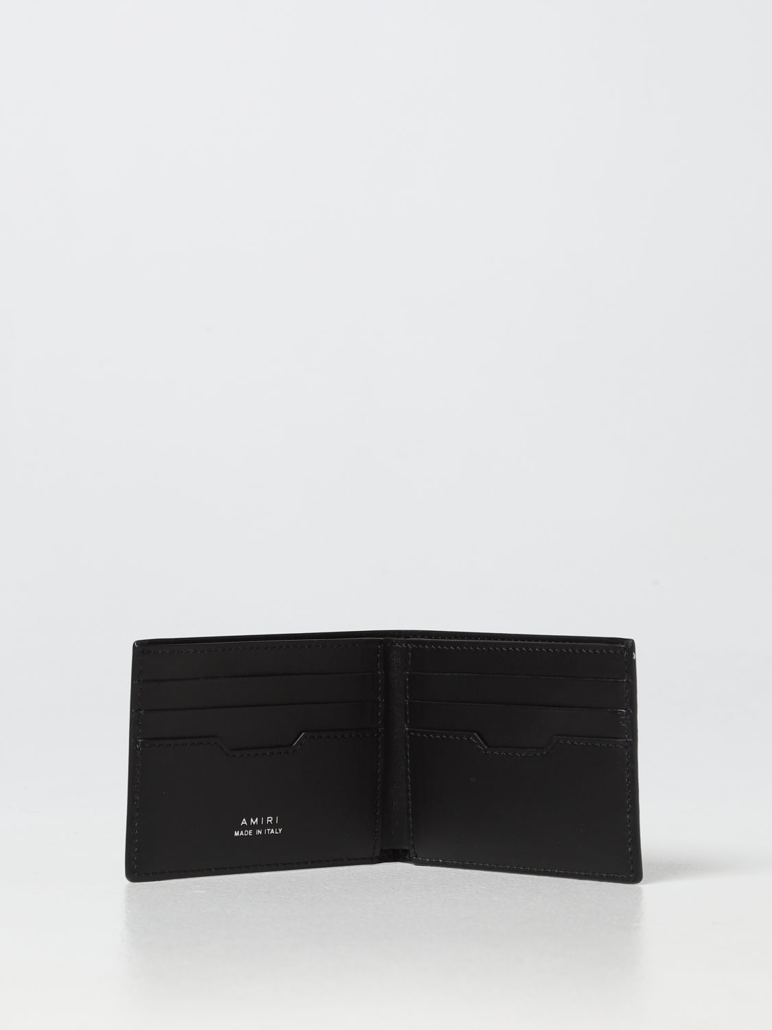 アミリ【AMIRI】二つ折りレザーウォレット 財布 - www
