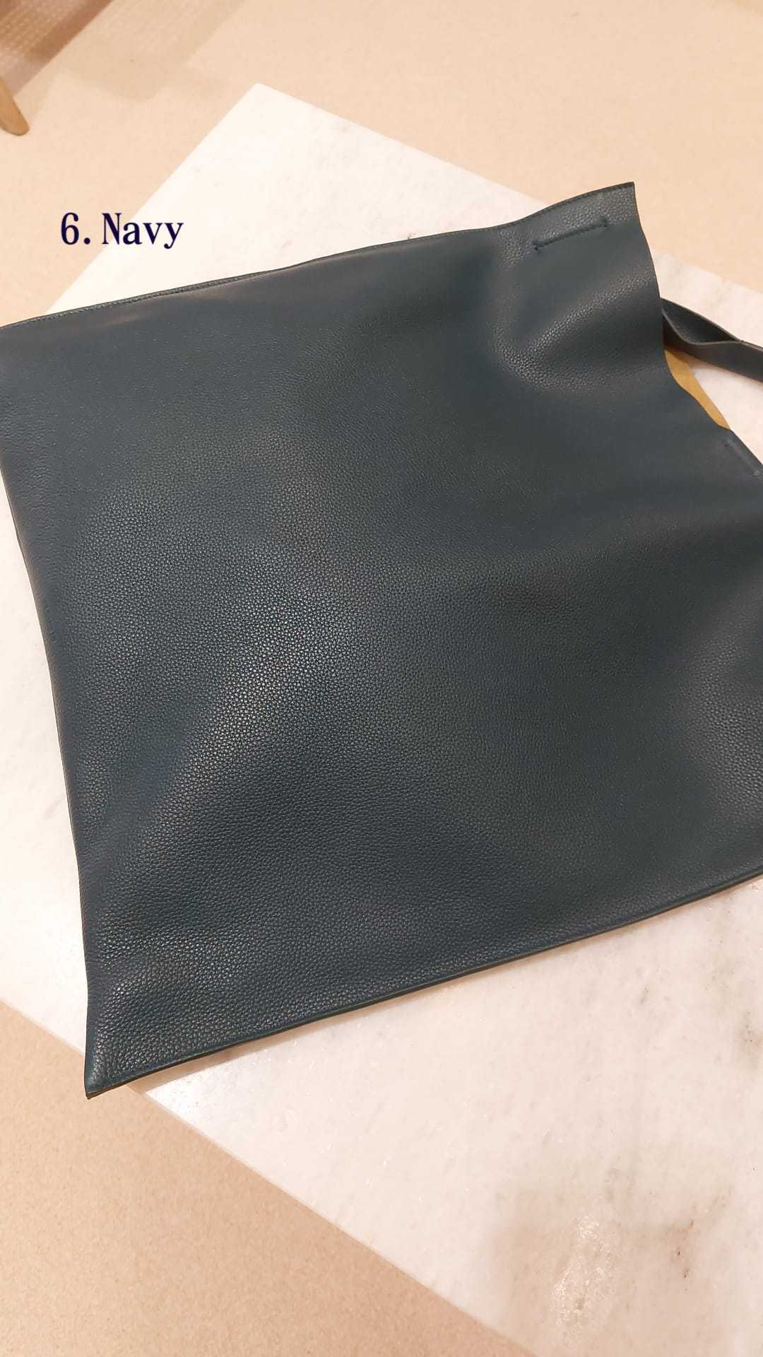 JIL SANDER XIAO BAG ポケット付 ビッグ レザー トートバッグ (Jil ...