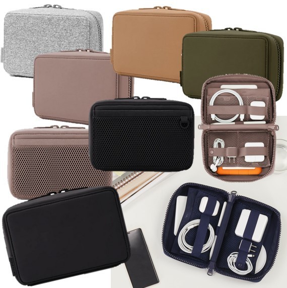 Dagne Dover ネオプレーン製テックオーガナイザー 高品質 多機能