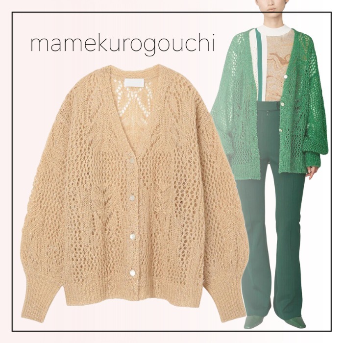 メリット mame kurogouchi カーディガン 2022ss inspektorat