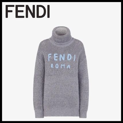 FENDI V-neck & Crew neck Pullover