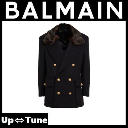 BALMAIN x ピーコート(メンズ) - 海外通販のBUYMA