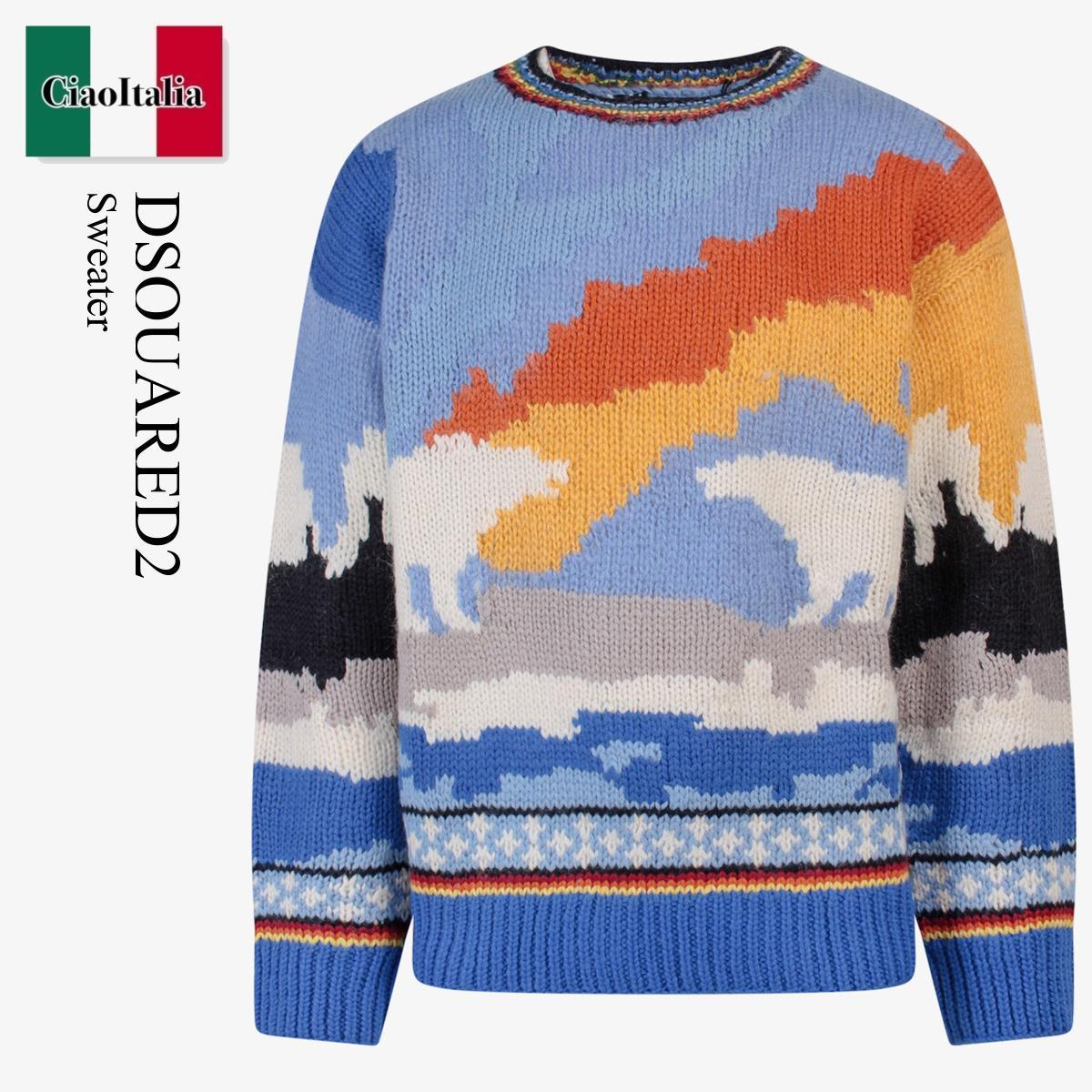 着後レビューで 送料無料】 Dsquared2 Sweater ニット・セーター 色