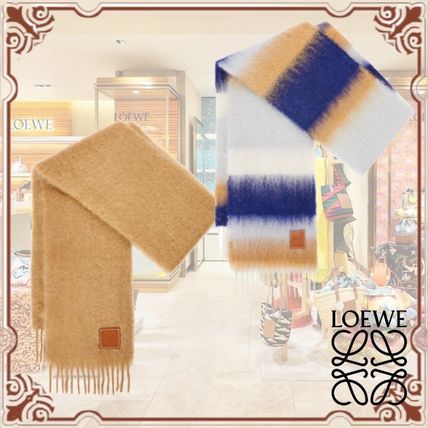 ストライプ LOEWE x マフラー・ストール(レディース) スカーフ