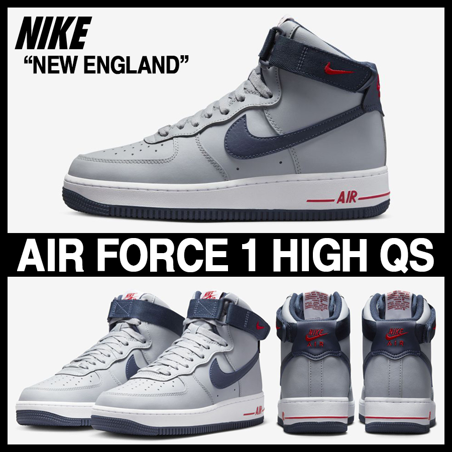 ★NIKE★大人気★WMNS AIR FORCE 1 HIGH QS NEW ENGLAND★追跡可