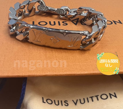 Shop Louis Vuitton Chain Links Bracelet (M00306, M00305) by lifeisfun