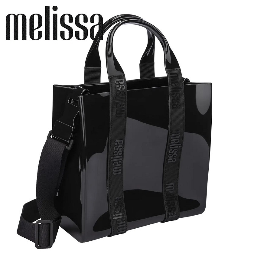 Melissa 追跡付送料込 ざっと洗える ショルダートート型バック