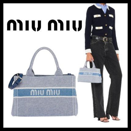 デニム,バッグ MiuMiu(ミュウミュウ) - 海外通販のBUYMA