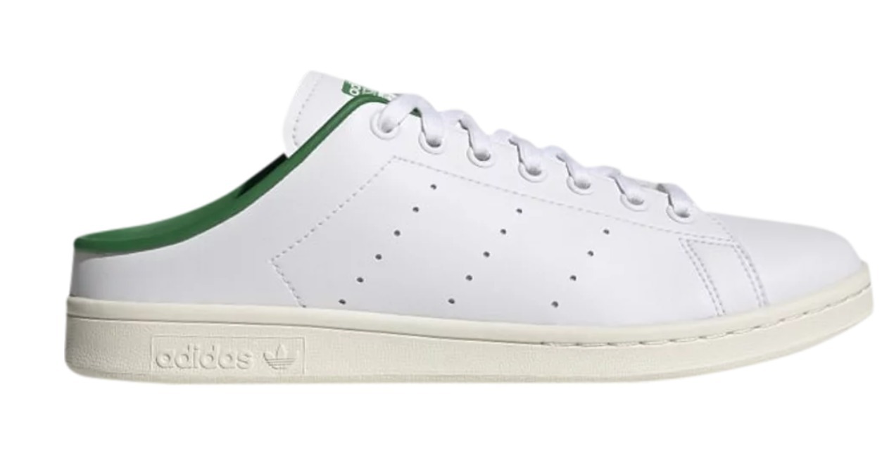 Adidas Stan Smith ミュール『FX5849』ホワイト/グリーン